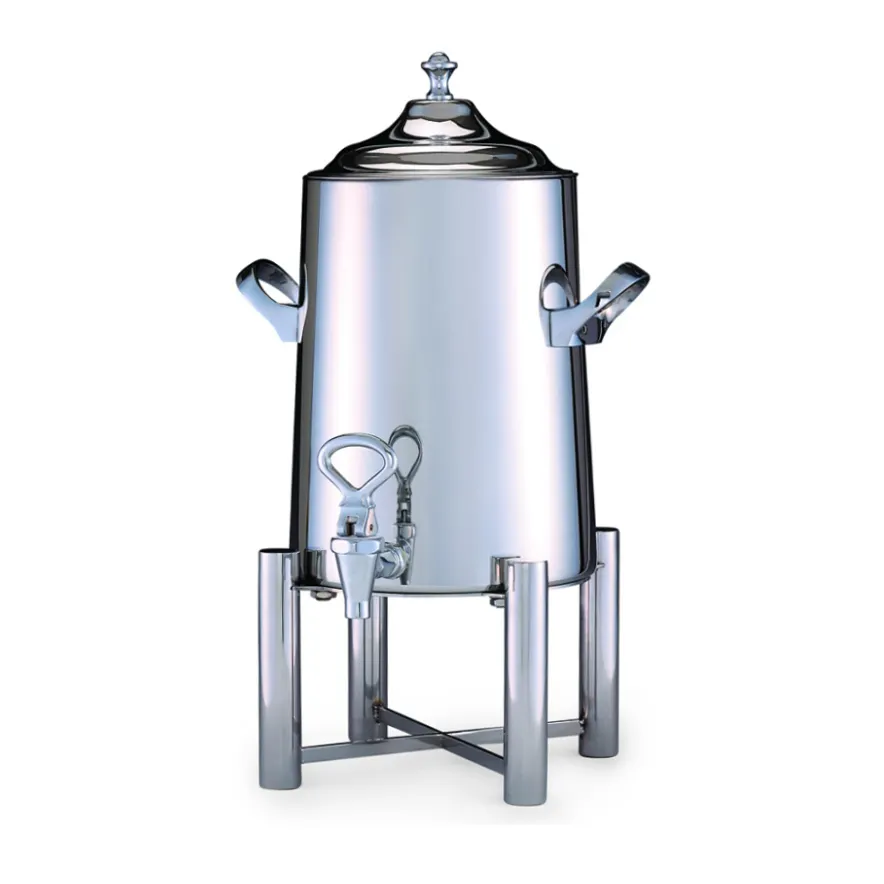 Steelite DW31WTVACSS Insulated Coffee Chafer Urn, 5‑6 Qt (1.5 Gal), 24" H, 18/10 Stainless Steel