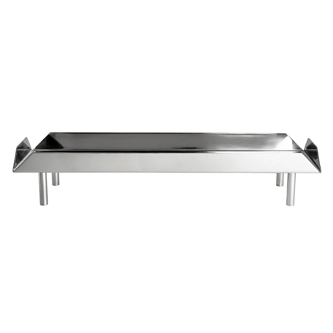 Steelite DWFB20SHELF - Fusion Fuel Grill 14.5"W x 4"D x 2.75"H, 18/10 SS, Haber Fusion Buffet System