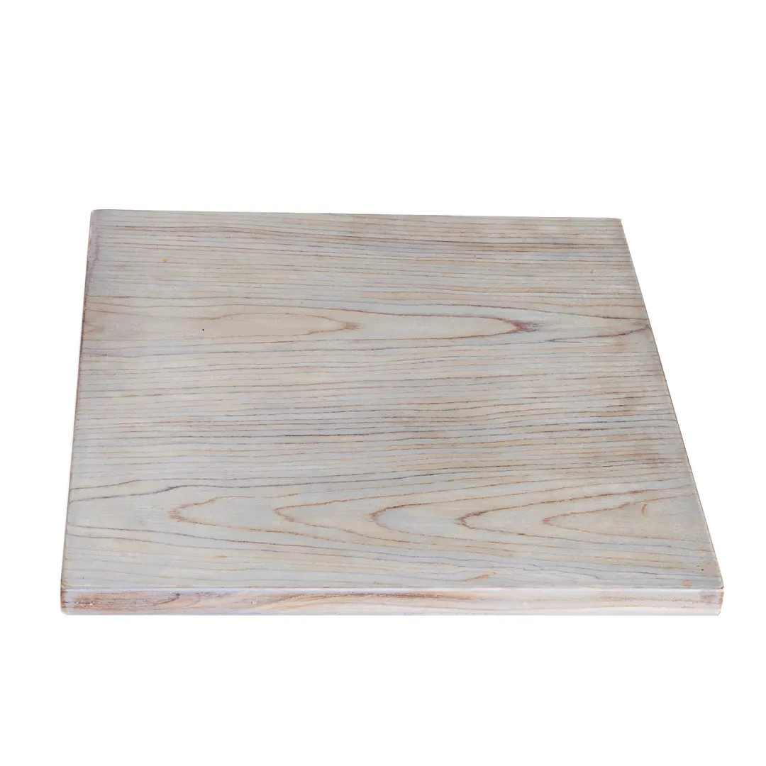 Steelite DWFBWD1111SGW - Slatted Shelf, 11" X 11" Square Wood, Grey Wash, DW Haber, Buffet System