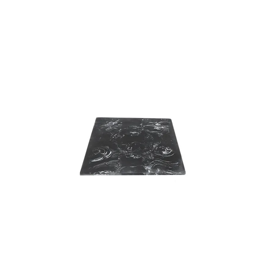 Steelite DWKFB66GM Shelf/Tile, 6.0" x 6.0" x 0.375" Resin, Gray, DW Haber, Fusion Buffet System