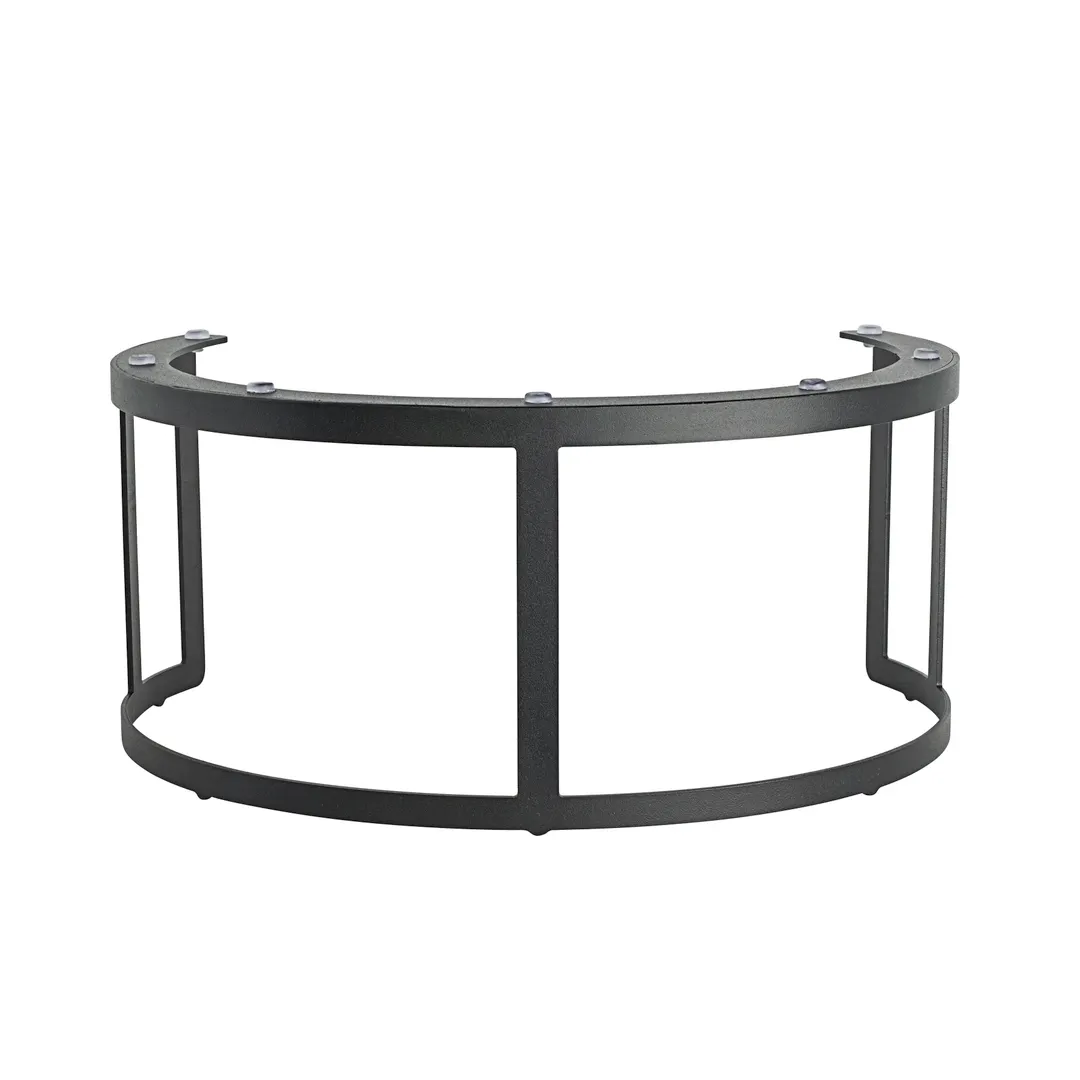 Steelite GS196674 Display Riser – 13" x 10.25" x 6.13" H, Black Stainless Steel, Height 5"‑8"