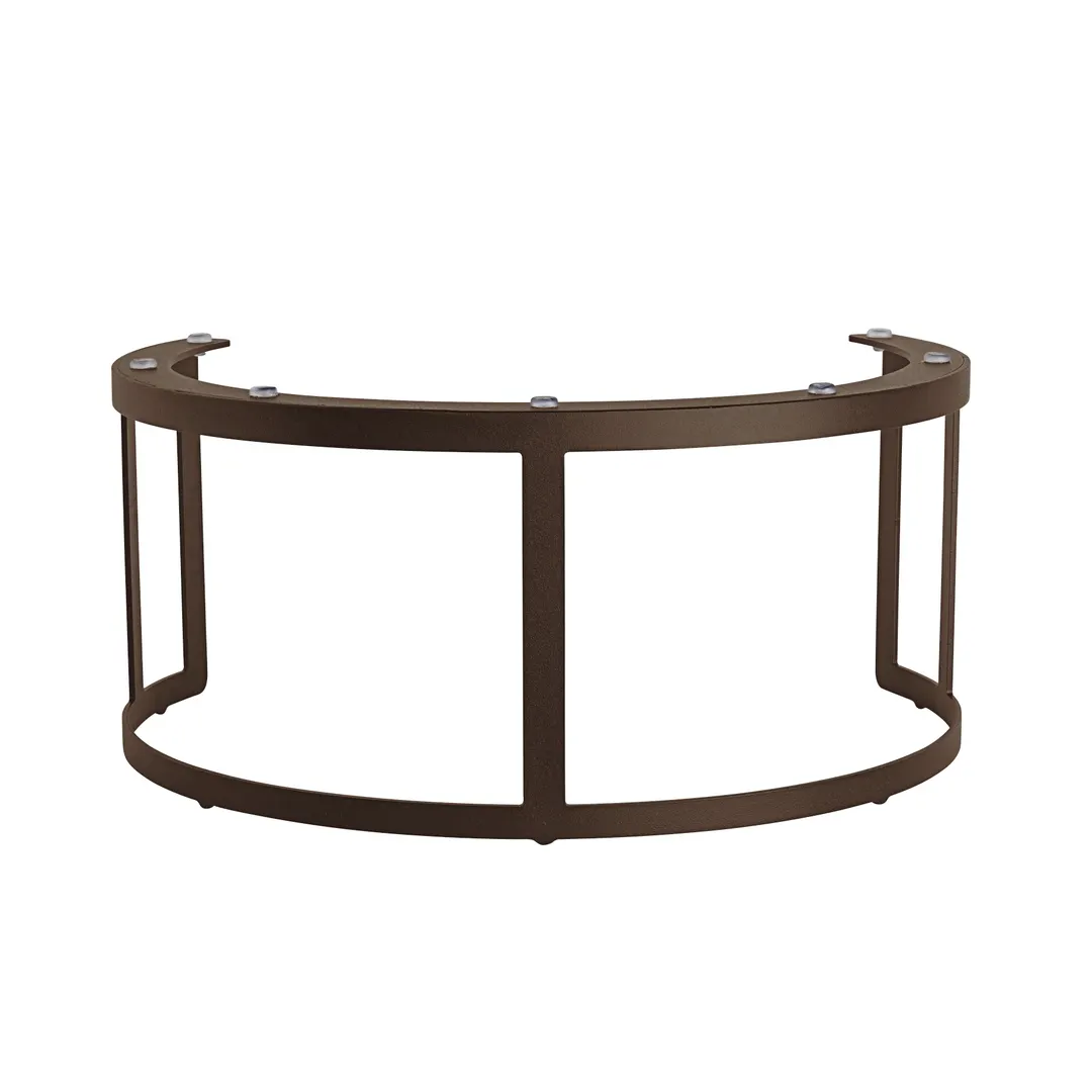 Steelite GS196675 Display Riser, 13" x 10" x 6" H, Bronze Free-Form, Steel Base, 10-19" W 5-8" H 9"D