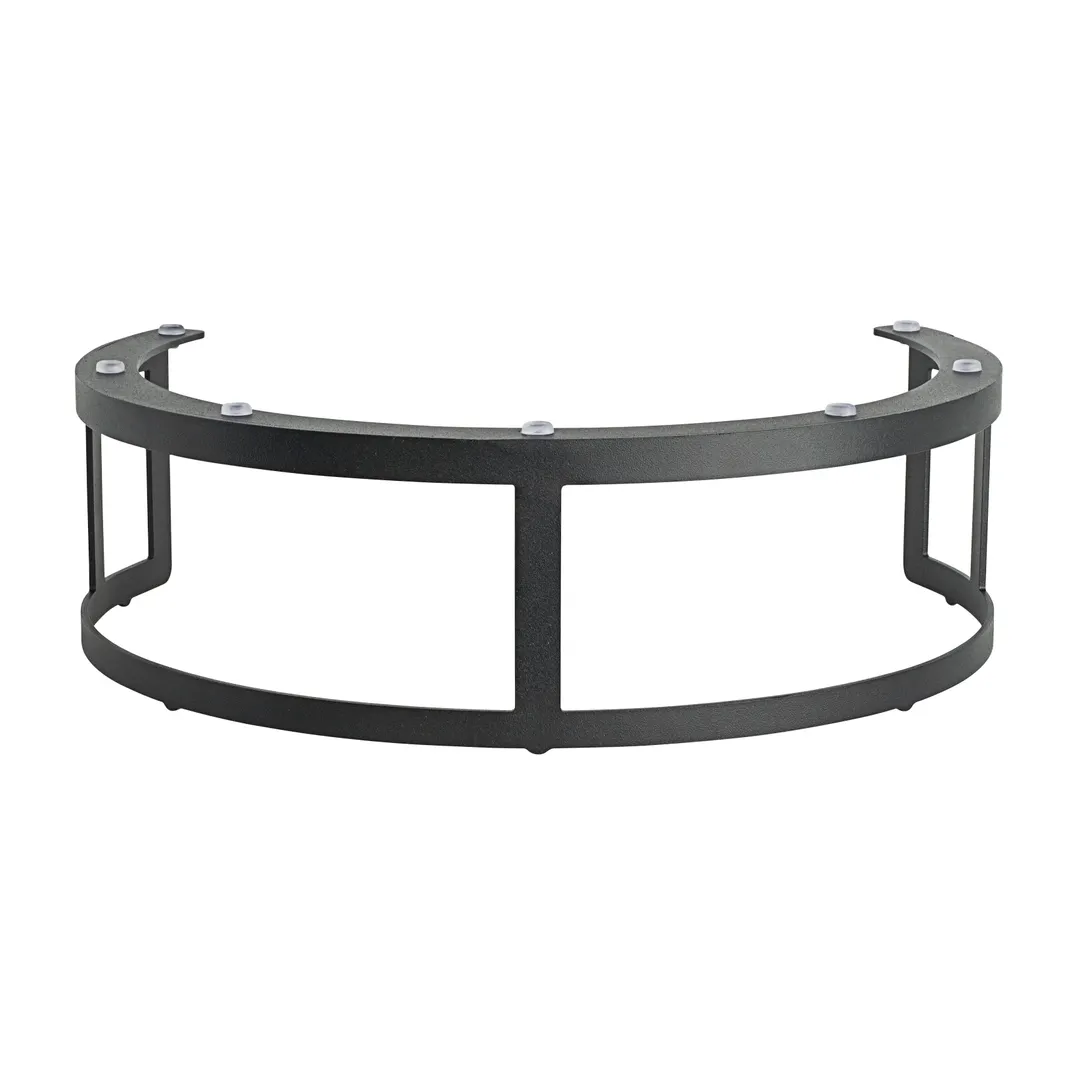 Steelite GS196676 Riser- 13" x 10.25" x 4.13" H, Black Stainless Free‑Form 1‑2‑Step 10‑19" W x 9" D