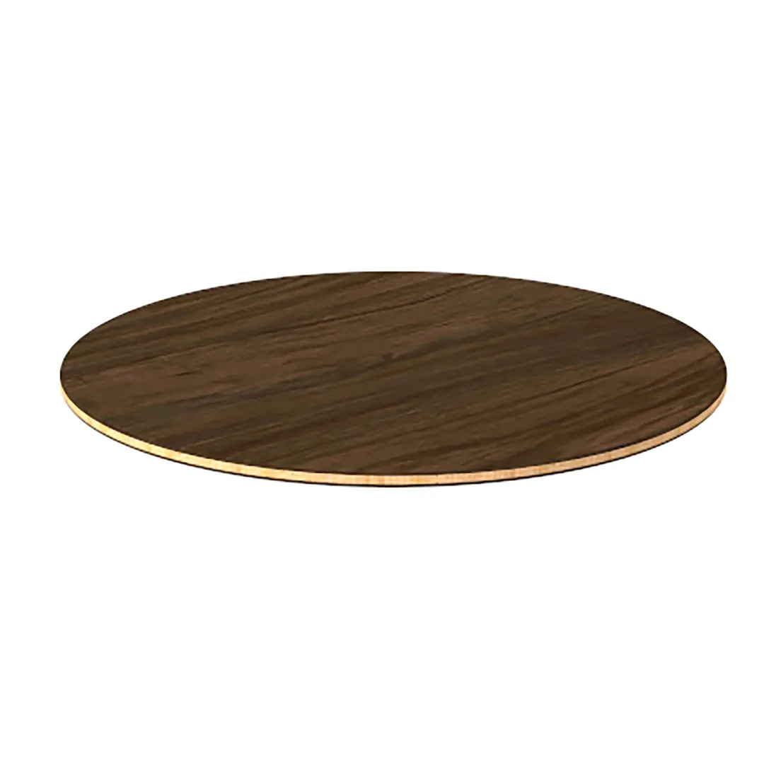 Steelite MGSCRTHW0101 Mogogo Buffet Solutions Polo Round Table Top, 30" dia., Bengali mango wood BHP laminate