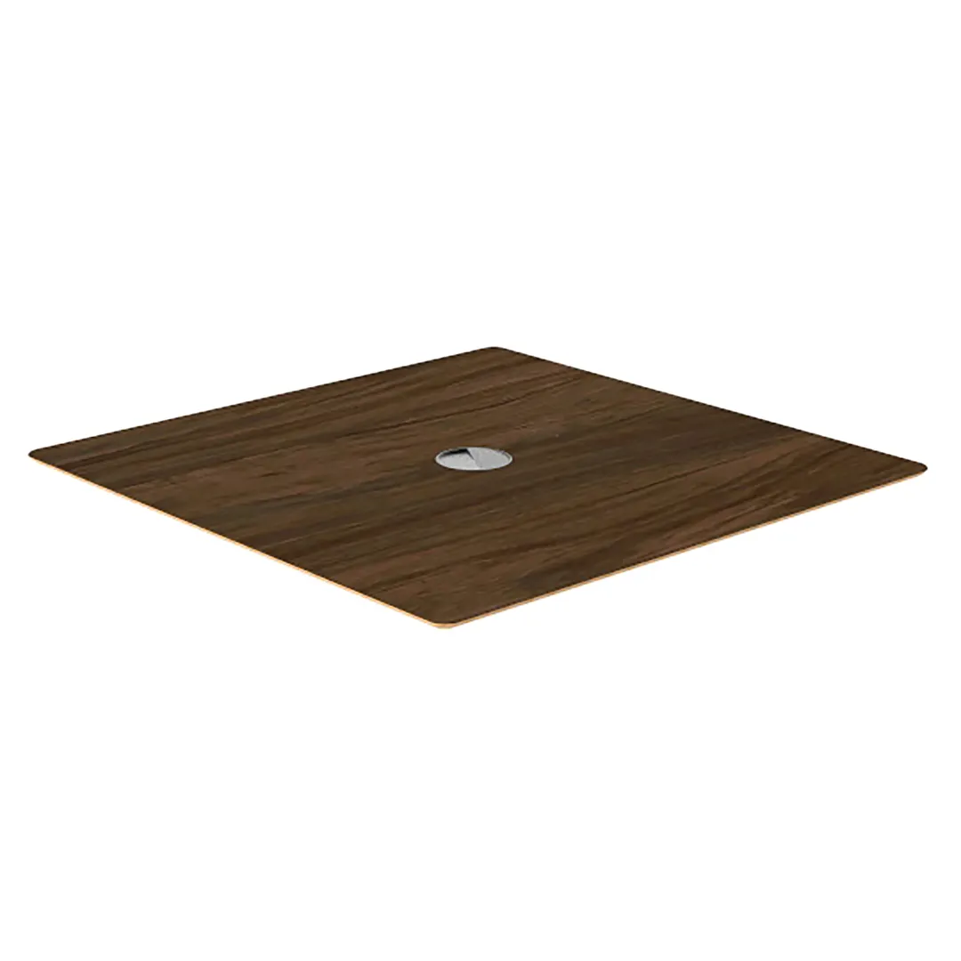 Steelite MGSCXTHW0301 Mogogo Buffet Solutions Clix Top, 30x30 Square, Bengali Mango Wood BHP Laminate