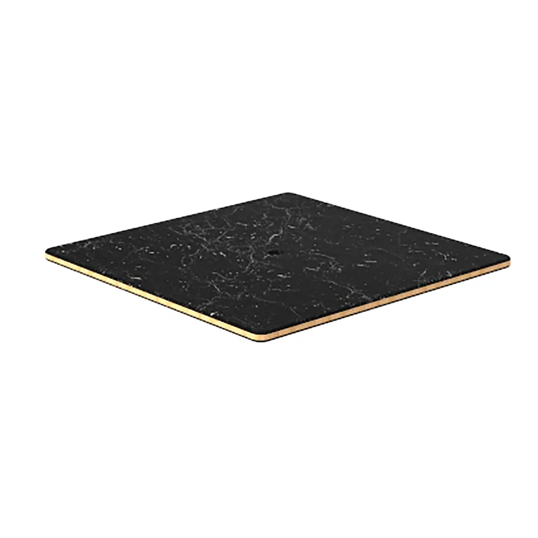 Steelite MGSPOLHB0301B 24'x24' Square Marble Table Top