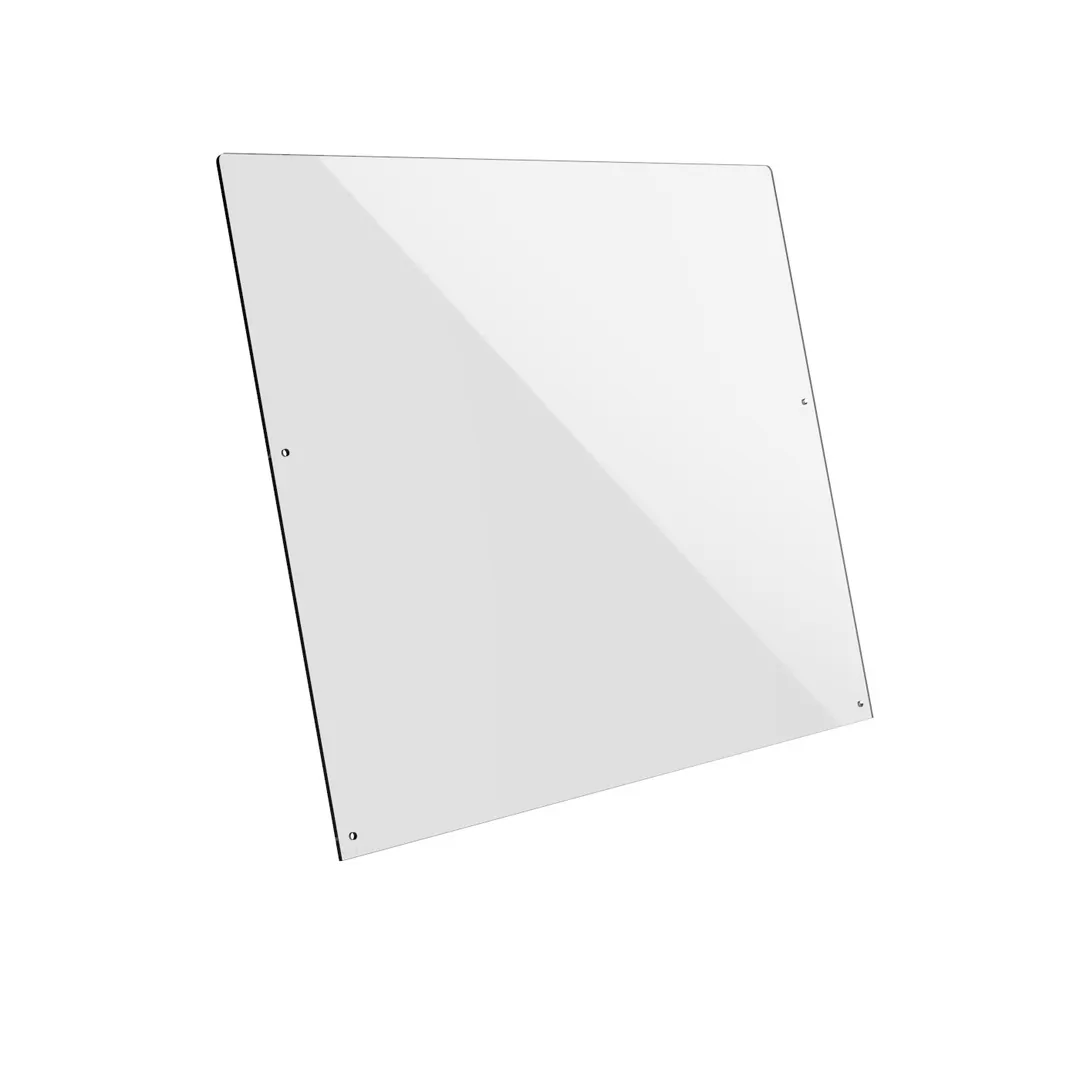 Steelite MGSVSDPG0201 Breath Guard Panel, 35" X 29‑1/2" Acrylic With Opening, Guard – Case