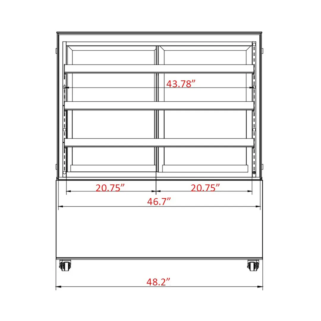 Marchia MBT48-ST 48" Refrigerated Bakery Display Case