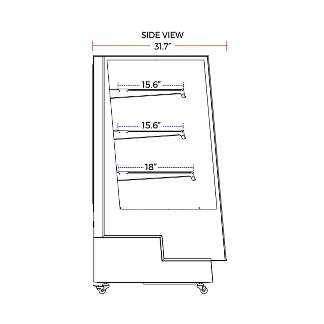 Marchia TMB25 26" Refrigerated Bakery Display Case