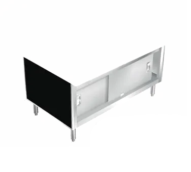 Duke 329-5SS Sliding doors, 17" high, 74" long