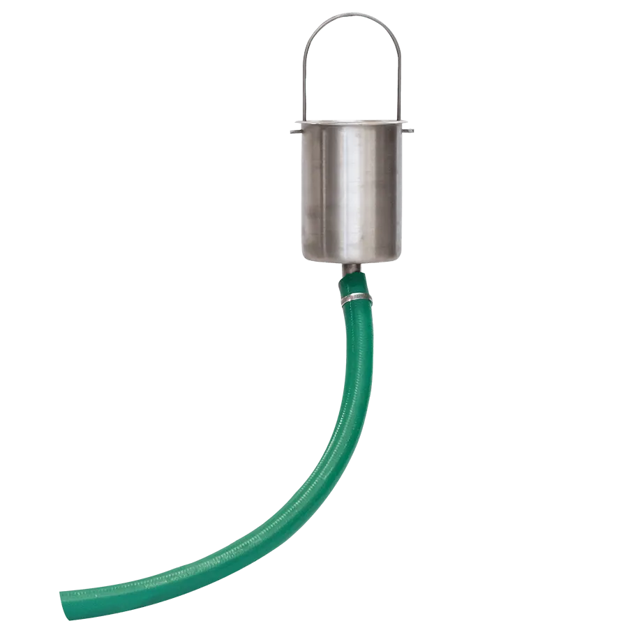Vulcan CATCH CAN Catch can with bail handle & 4' drain hose for DOV