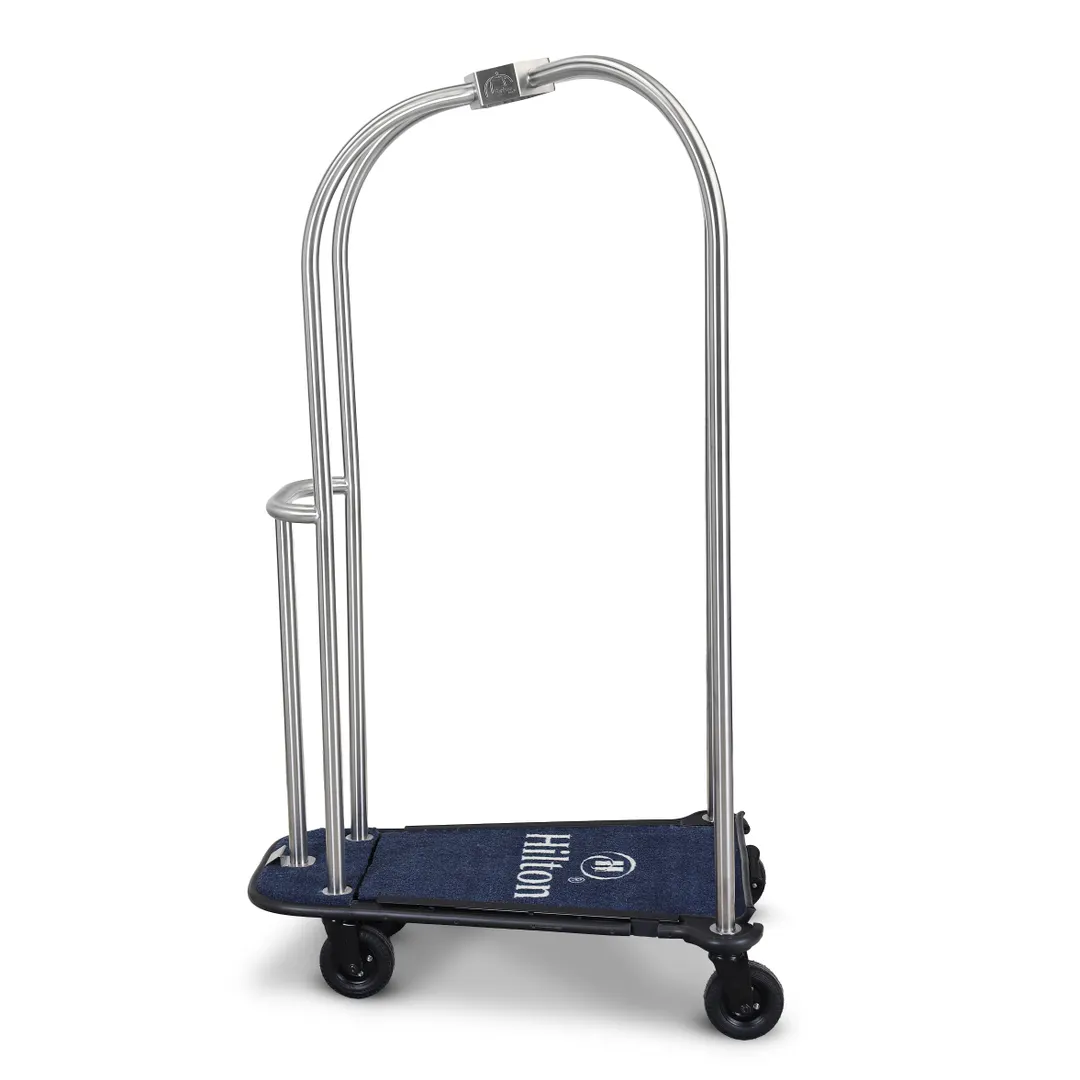 Forbes Industries 2560-SS Birds Nest Luggage Cart