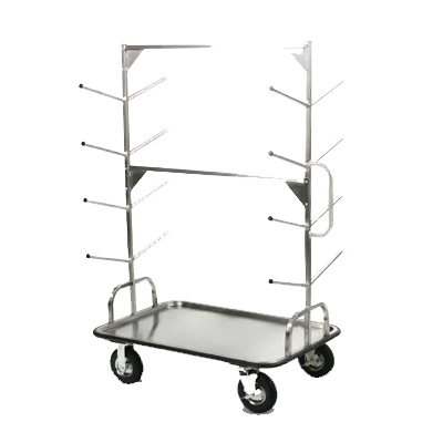 Forbes Industries 2569 Ski Transport Cart w/ Two Cross Support Bars with Gussets