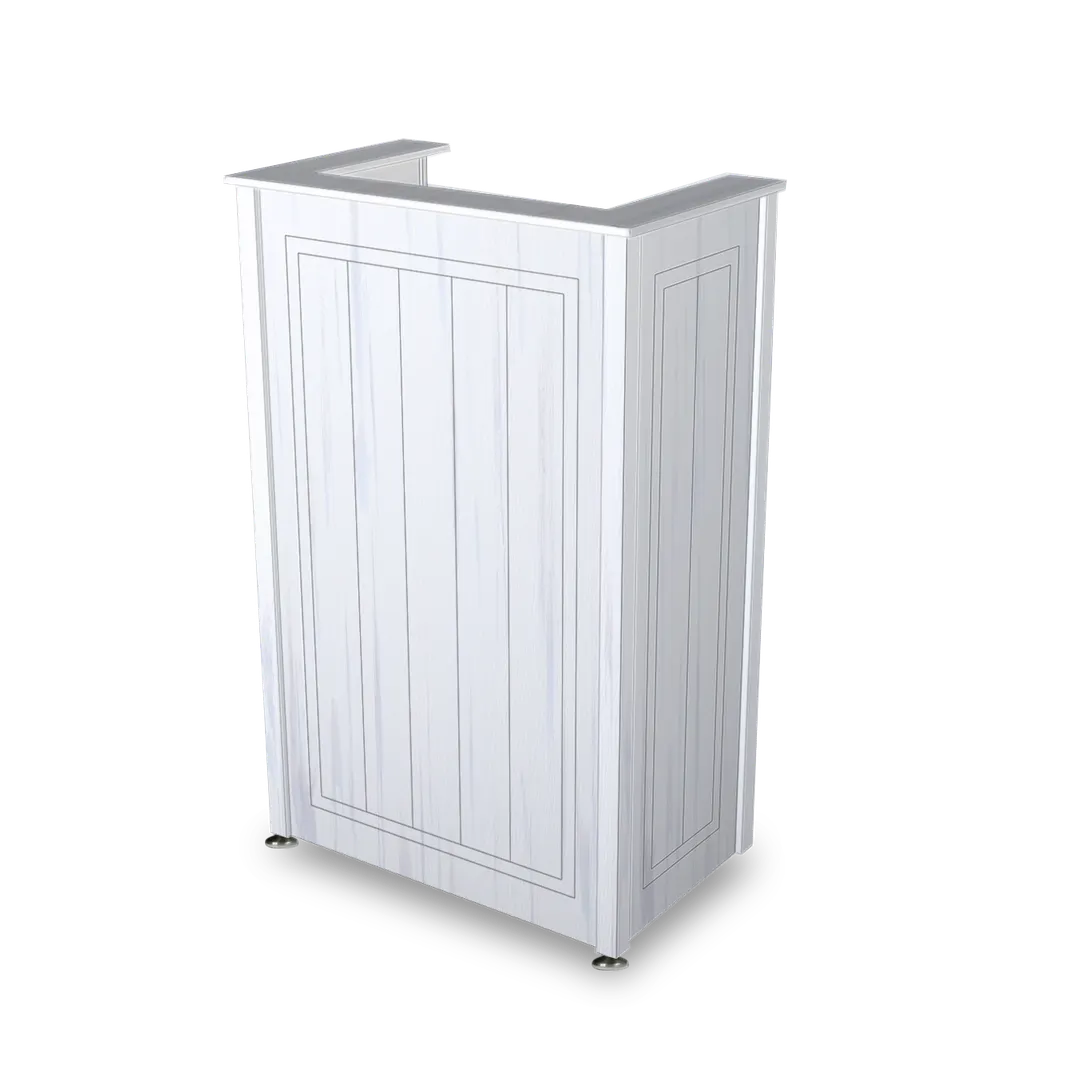 Forbes Industries 3770 Beacon Outdoor Host Station, 30”W X 18"D X 48”H