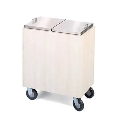 Forbes Industries 4420 Insulated Ice Restocking Cart w/ Stainless Steel Interior and Lid