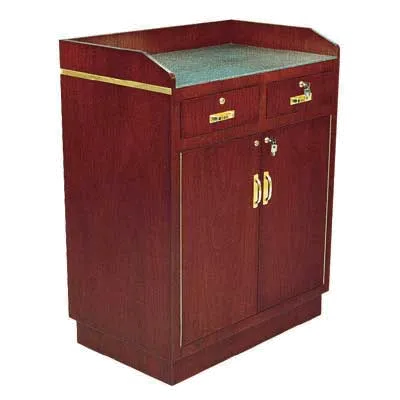 Forbes Industries 5924 Deluxe Service Desk w/ (2) Locking Doors & (2) Drawers