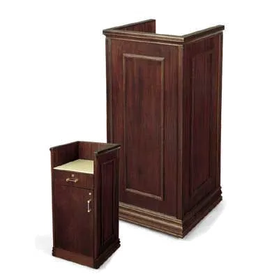 Forbes Industries 5930 Host Station w/ (1) Drawer & (1) Door - 20"W x 20"D x 44-1/2"H