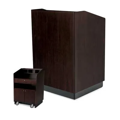 Forbes Industries 5937 Host Station w/ (1) Locking Drawer, 5" Wheels