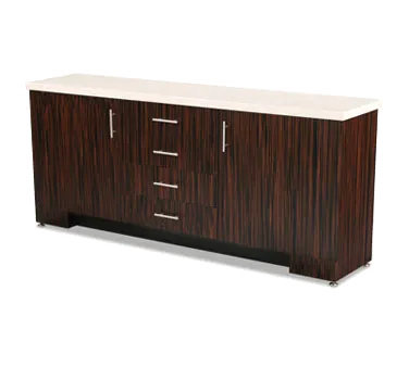 Forbes Industries 5987 Waiter'S Station, Wood Veneer, Avonite Top
