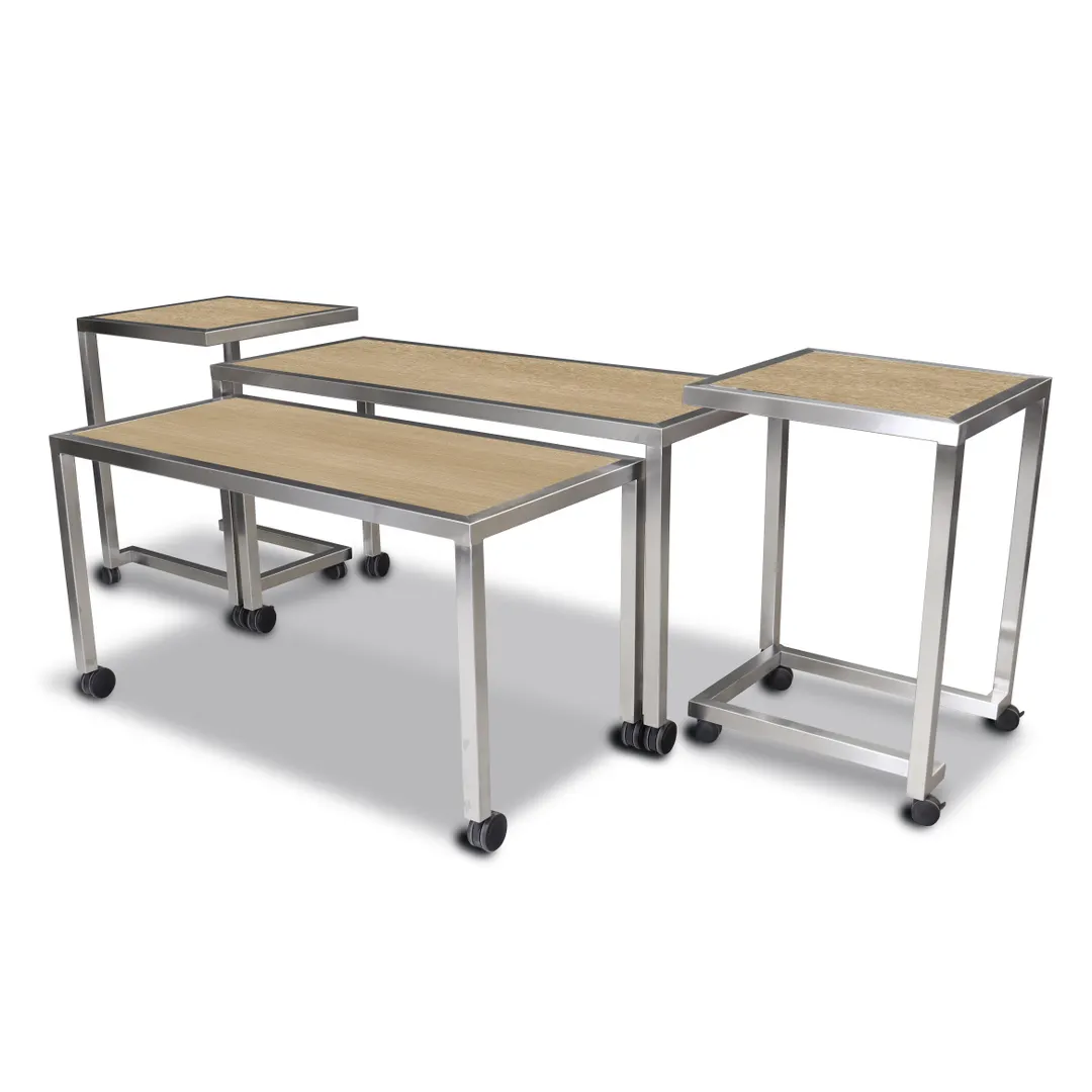 Forbes Industries 7407HD Claremont Four Nesting Tables (Elite-Heavy Duty)