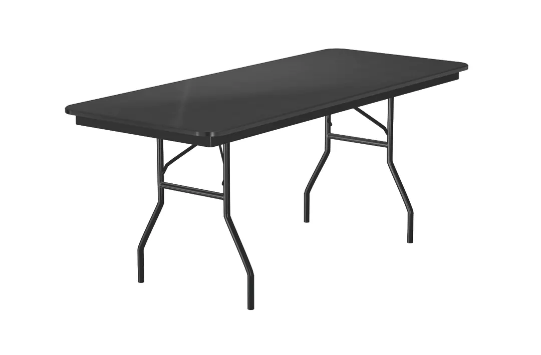 Forbes Industries ABS3096##-SWBL Banquet Folding Table, Rectangular 30"W x 96"D x 30"H, ABS Plastic Surface, 3/4" Plywood Frame