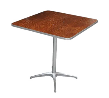 Forbes Industries HOTRI30-SK Dining Height Indoor 200 Series Triangle Pedestal Table