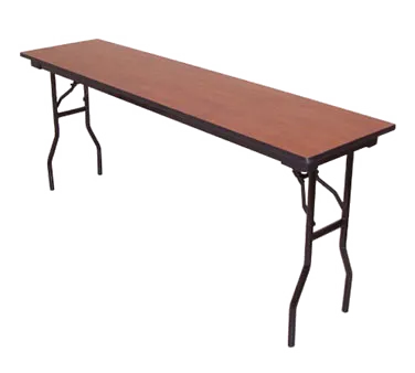 Forbes Industries LS301872-### Classic Laminate Series 18" x 72" x 30"H Rectangular Folding Training Table with Laminate Surface