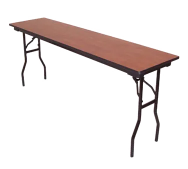 Forbes Industries LS301896-### Classic Laminate Series Training Folding Table, 96"W x 18"D x 30"H, Laminate Surface