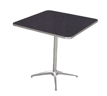 Forbes Industries LS303636-### Dining Height Indoor Classic Laminate Series Square Pedestal Table