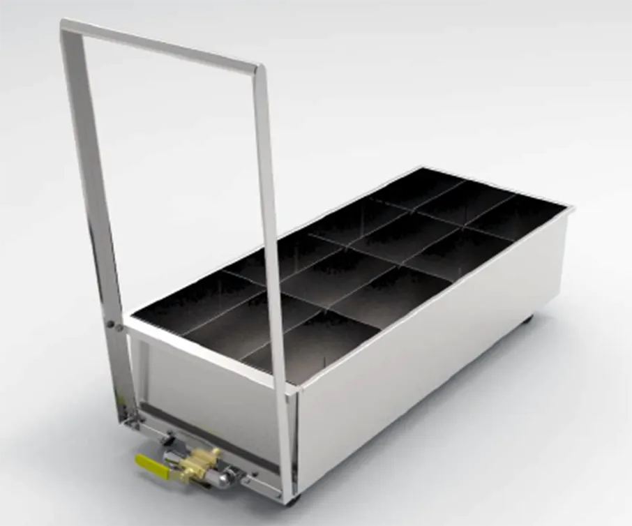 Giles 71726 Shortening Disposal Caddy