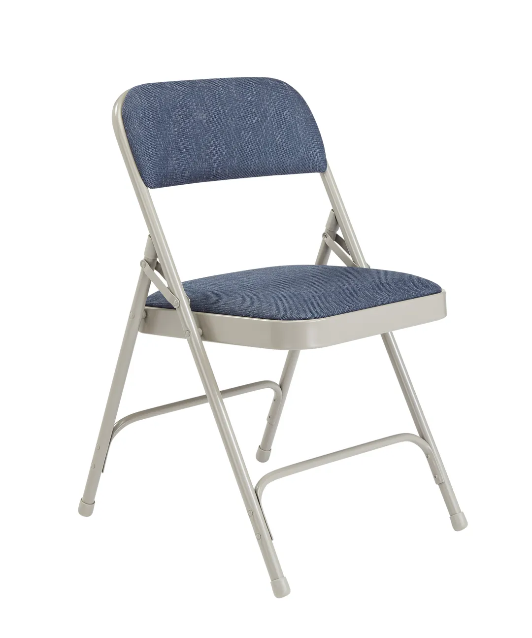 National Public Seating 2205 Nps® 2200 Series Deluxe Fabric Upholstered Folding Chair w/ 480 lbs Capacity - Pack of 4