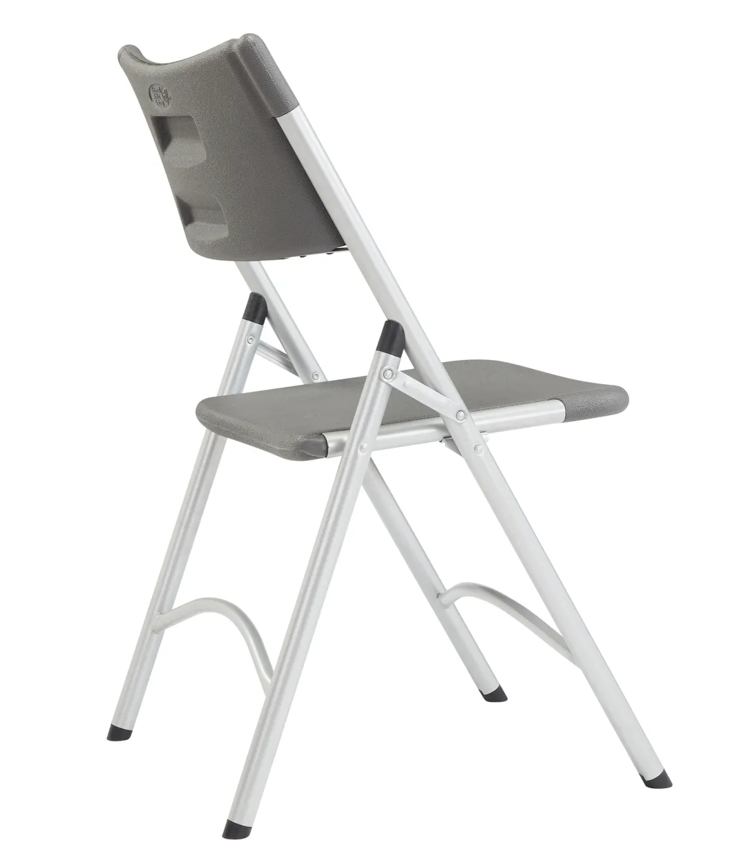 National Public Seating 620 Nps 600 Series Heavy Duty Charcoal Slate Plastic Folding Chair (Pack of 4)
