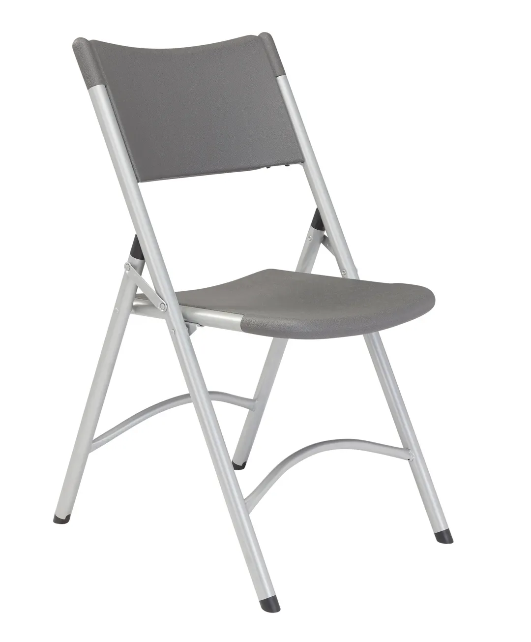 National Public Seating 620 Nps 600 Series Heavy Duty Charcoal Slate Plastic Folding Chair (Pack of 4)