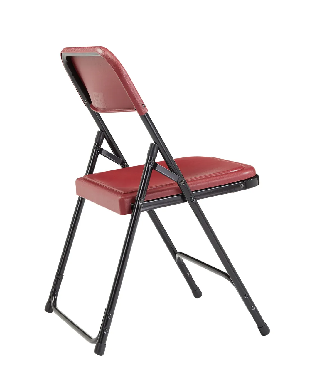 National Public Seating 818 NPS® 800 Series Premium Lightweight Burgundy Plastic Folding Chair (Pack of 4)