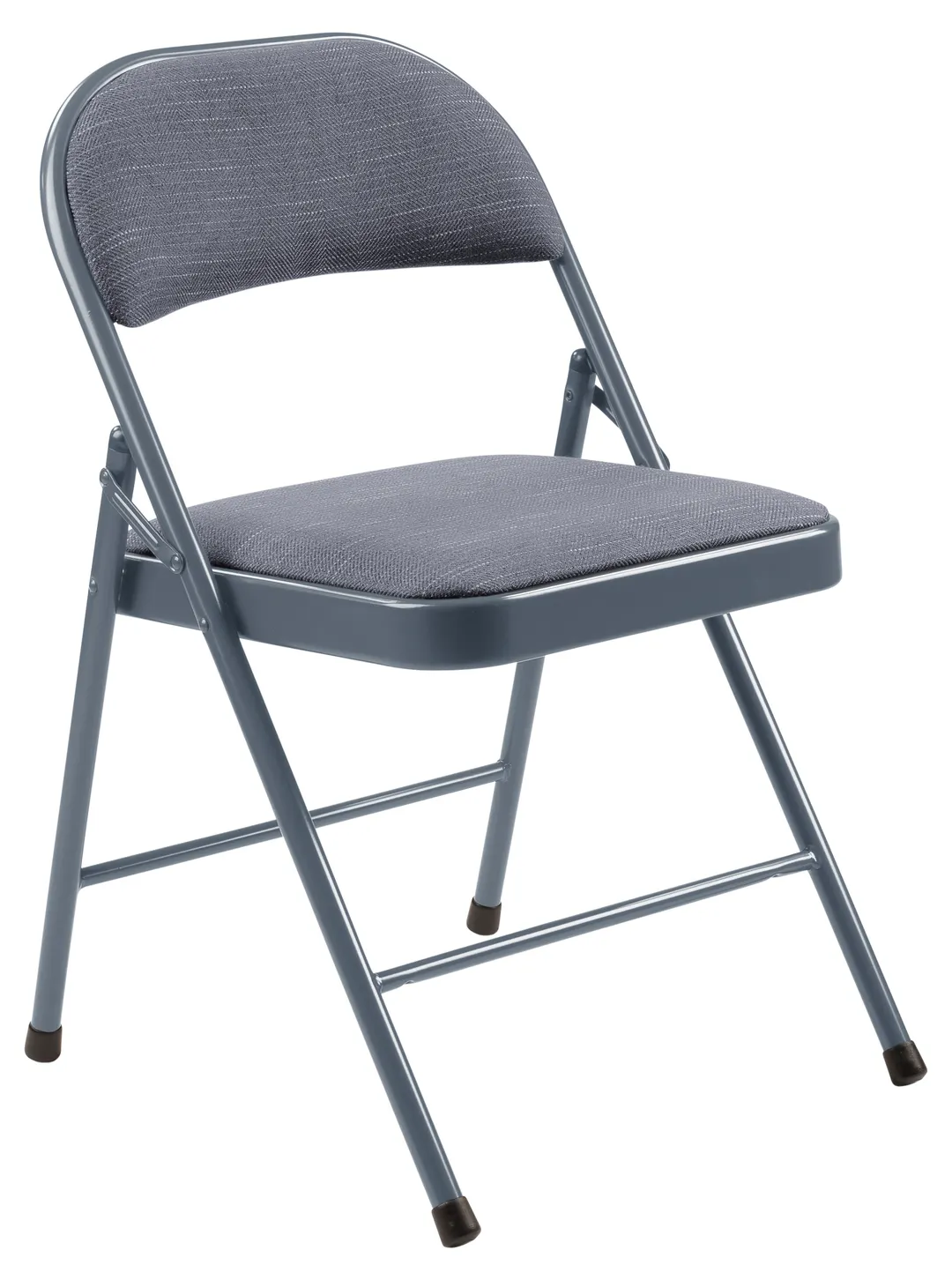 National Public Seating 974 Basics by NPS® 900 Series Star Trail Blue Fabric Padded Folding Chair (Pack of 4)