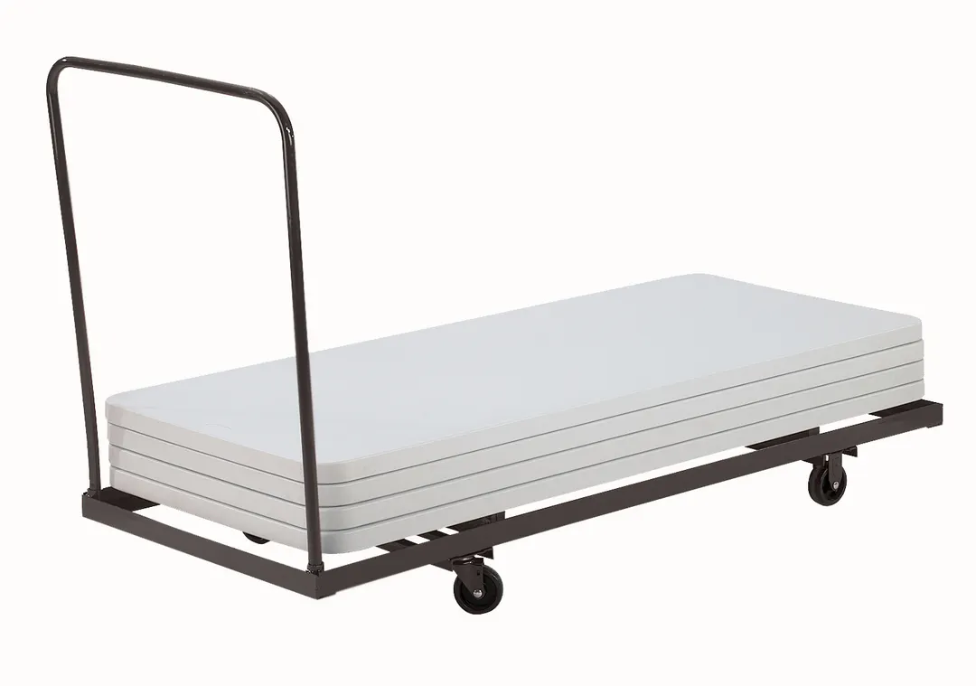 National Public Seating DY-3072 NPS Folding Table Dolly for Horizontal Storage, Up To 72"L Tables