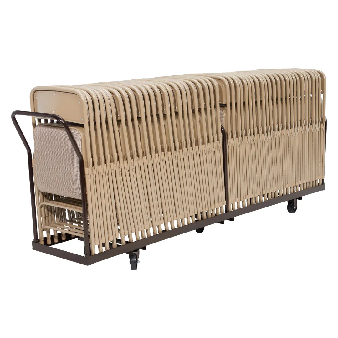 National Public Seating DY-50 NPS Folding Chair Dolly For Vertical storage, 50 Chair Capacity
