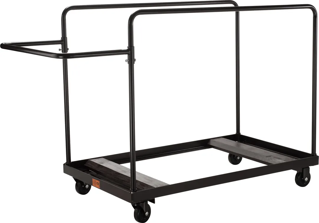 National Public Seating DY-71R NPS Folding Table Dolly for Vertical Storage, Holds 71 Round Tables