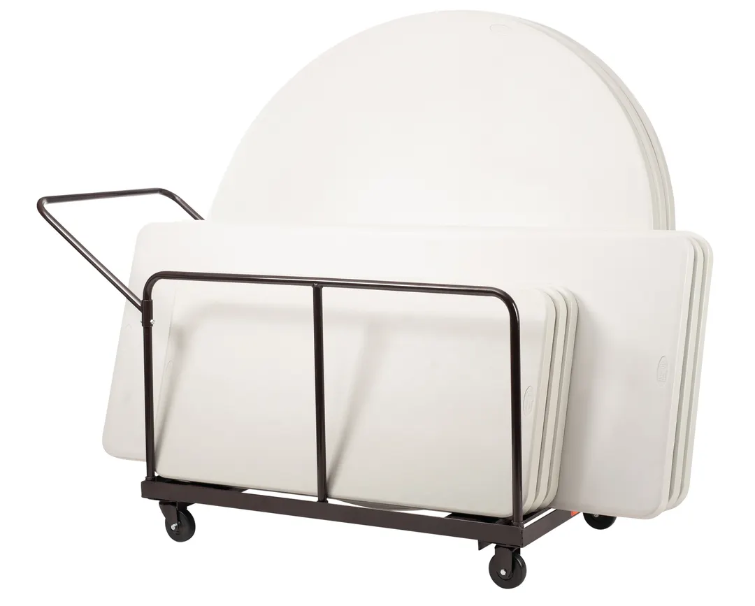 National Public Seating DYMU NPS Folding Table Dolly for Round & Rectangular Tables