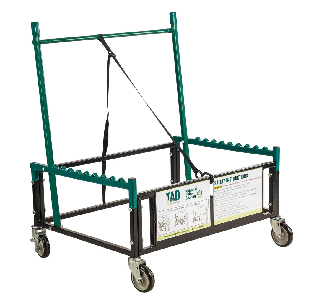National Public Seating TAD NPS® Table Assist Dolly, Holds Up To 10 Tables
