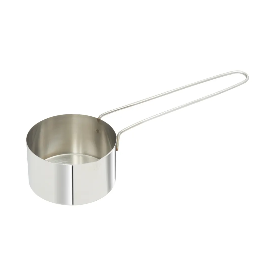 Winco MCPL-100C Measuring Cup, 1-Cup, 6" Wire Handle, Stainless Steel