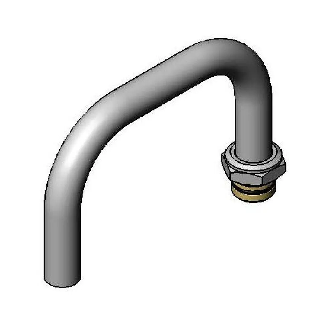 T&S Brass BF-0153-X Big-Flo Nozzle, 6", Front-Section, Double Joint