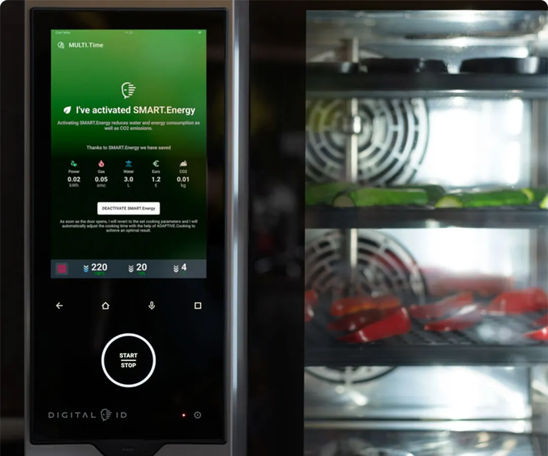 UNOX XADA-0611-EXRS-ET Half Size 6 Pan Electric Combi Oven w/ Touchscreen, Lef Hinged Door, 208/240V