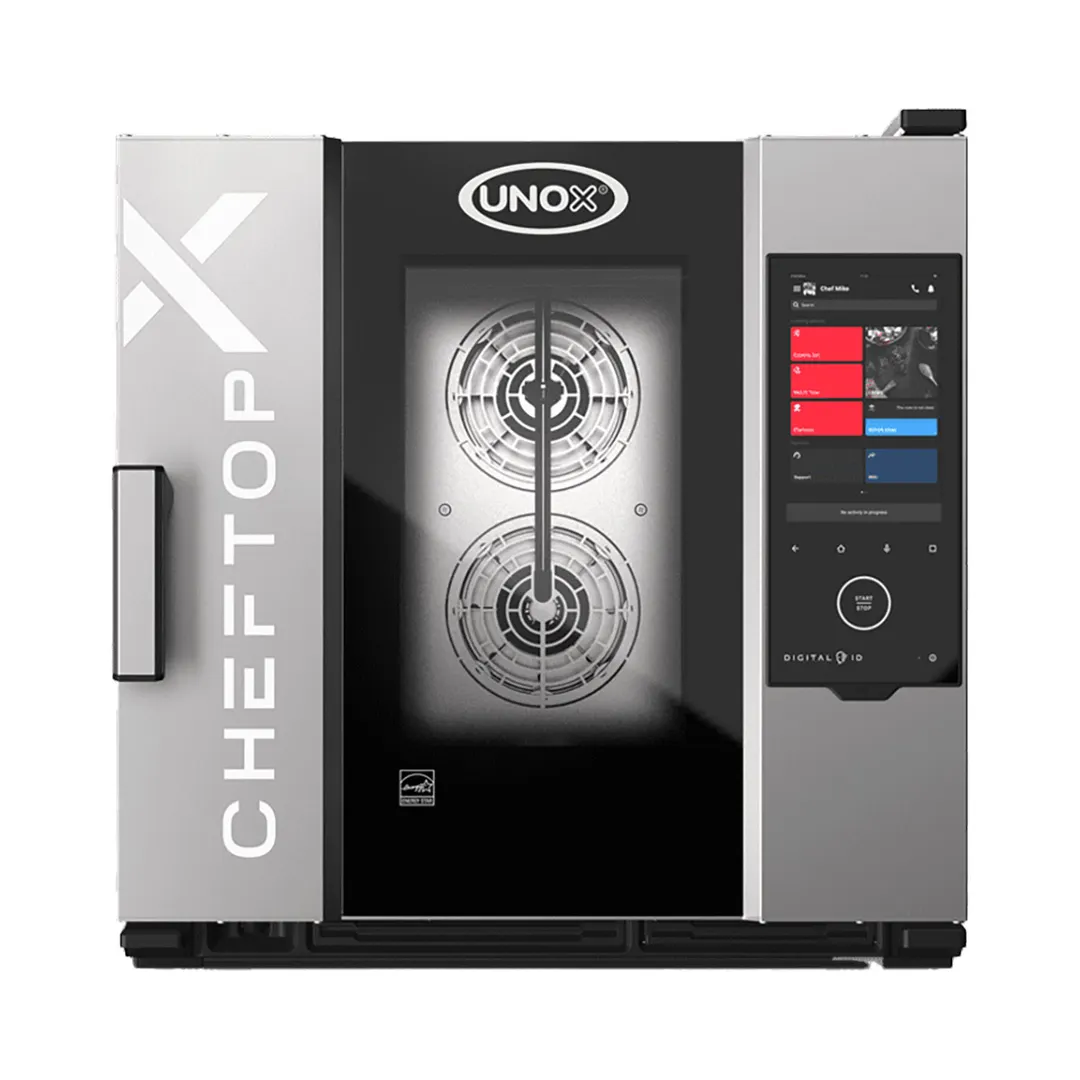 UNOX XADA-0611-GXLS-ET Half Size 6-Pan Gas Combi Oven w/ Digital Control, Boilerless, 51.180 BTU