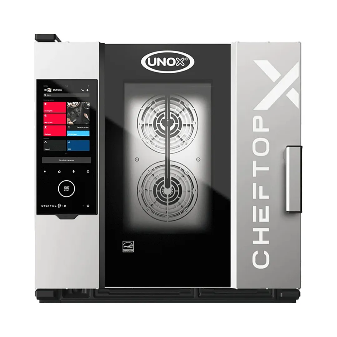 UNOX XADA-0611-GXRS-ET Half Size 6 Pan Gas Combi Oven w/ Digital Control, Boilerless, 51.180 BTU