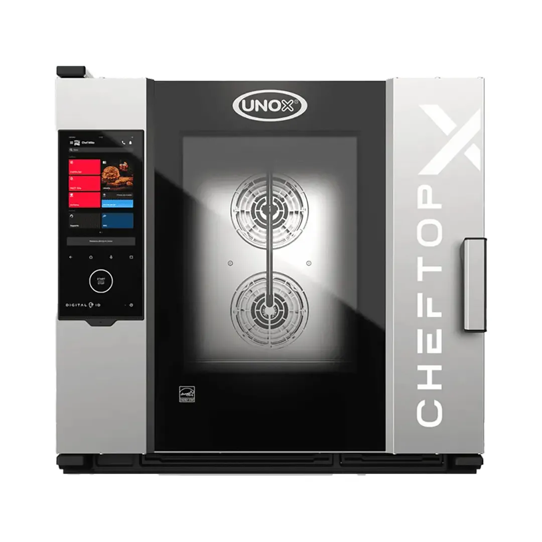 UNOX XADA-06FS-EXRS-ET Full Size 6 Pan Electric Combi Oven w/ Touchscreen, Right-to-Left Door, 208/240V