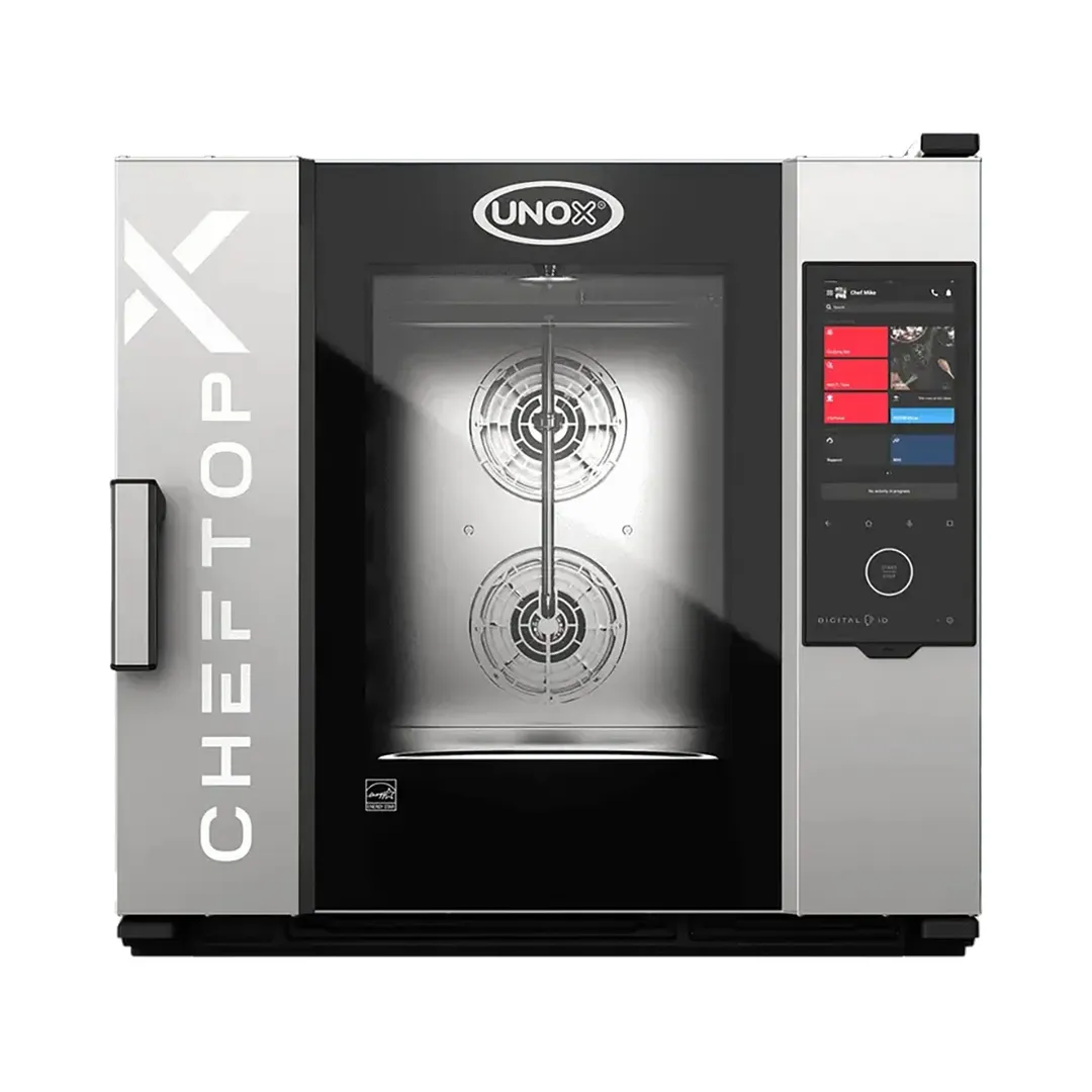 UNOX XADA-06FS-GXLS-ET Full Size 6 Pan Gas Combi Oven w/ Digital Control, Boilerless,  92.124 BTU