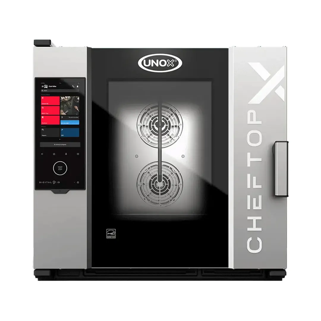 UNOX XADA-06FS-GXRS-ET Full Size 6 Pan Gas Combi Oven w/ Digital Control, Boilerless, 92.124 BTU