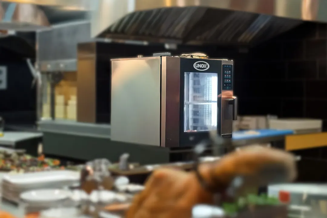 UNOX XADA-10FS-EXRS-ET Full Size 10 Pan Electric Combi Oven w/ Touchscreen, Right-to-Left Door, 208/240V