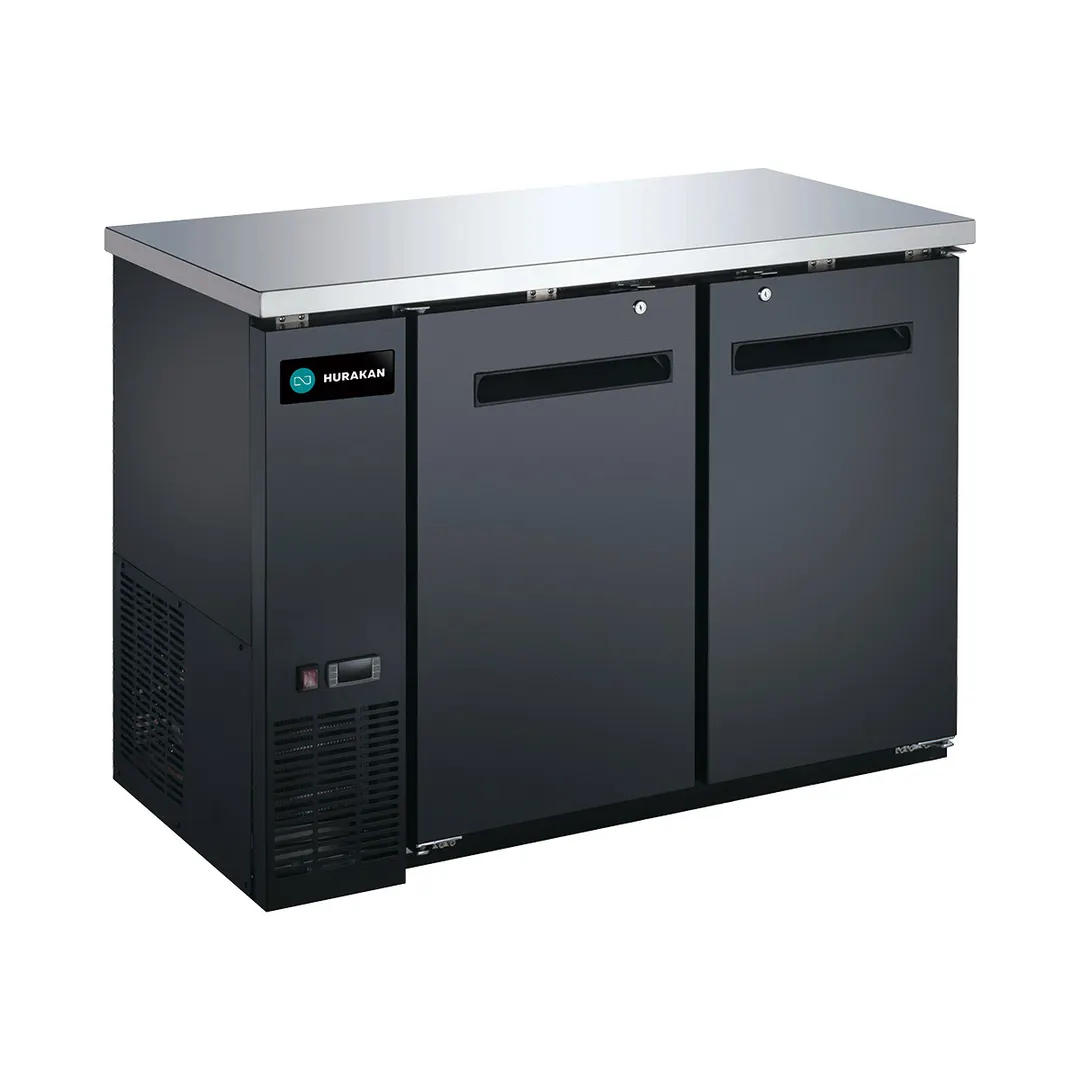 Hurakan HKN-GBB2448 48" Back Bar Cooler w/ Swing Solid Door, 11.2 cu. ft.